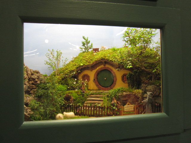 A really tiny hobbit-inspired garden